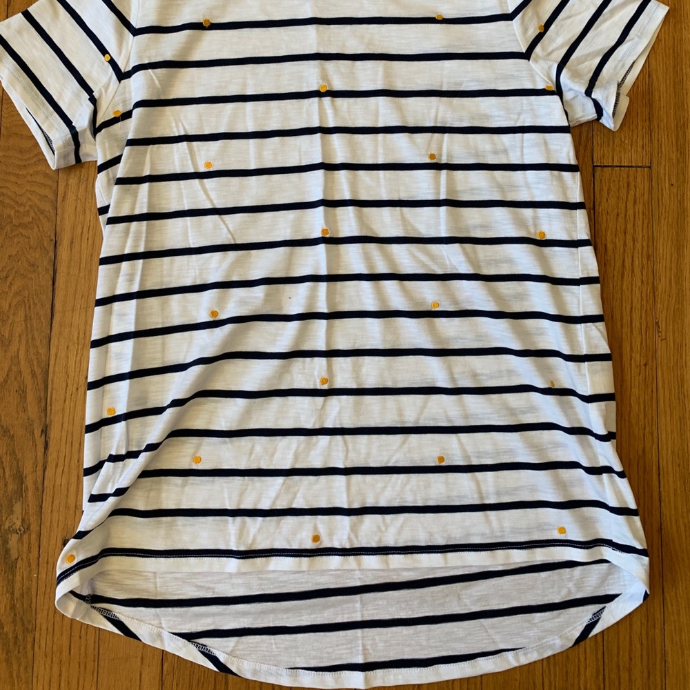 New striped tee